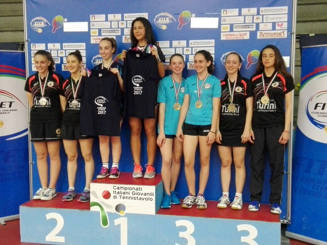 Campionati Italiani Giovanili. Chiara e Sofia sul podio del doppio