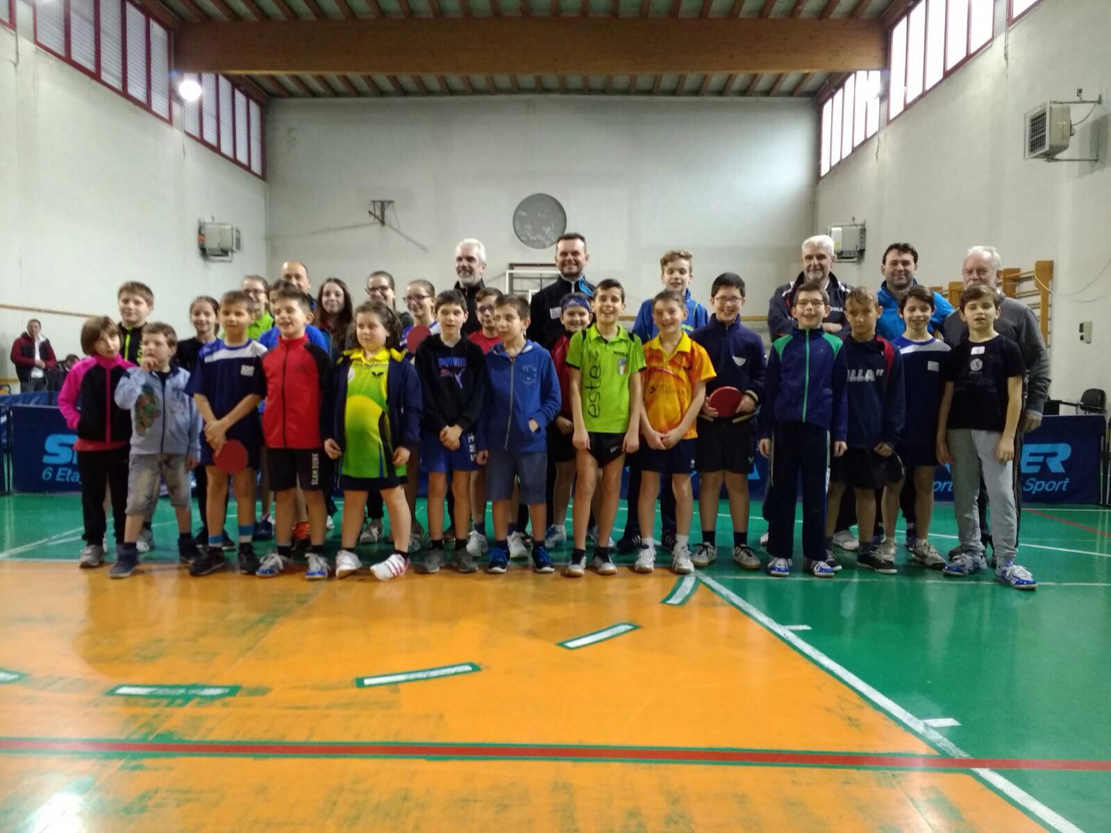 Ping Pong Kids e Trofeo Coni. Giovani speranze in campo a Sarmeola