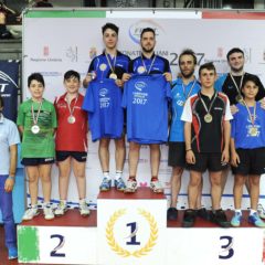 Campionati Italiani di Categoria. Mannarino e Toniolo d’oro nel doppio maschile di 4^ categoria