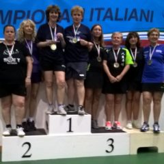 Campionati Italiani Veterani 2018 – Franca Silvestri è Oro nel doppio femminile 50/60