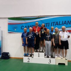 Sergio Ceroni Campione Italiano Over 75