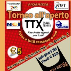 A Sarmeola tre giorni all’insegna del TTX