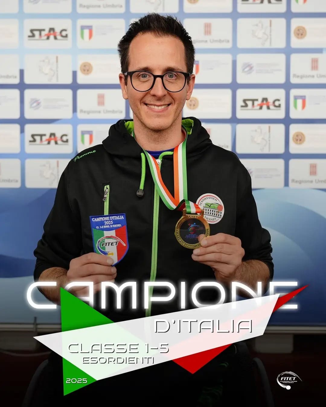 Sartori Stefano campione esordienti 1-5 singolo